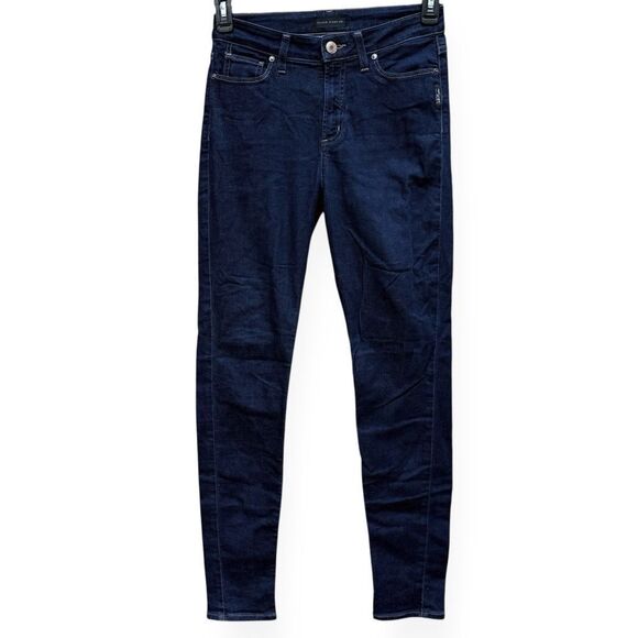 Silver Jeans Mazy Skinny Jeans Dark Wash 27 x 29 - Picture 3 of 11